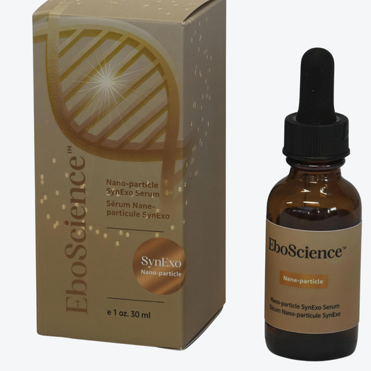 EboScience Anti-Aging Nano-particle SynExo Serum 30ml | Collagen-Boosting Peptide & Mini Hyaluronic Acid for Deep Wrinkle Repair, Firming & Hydrating Antioxidant Skincare Sensitive Skin Recovery