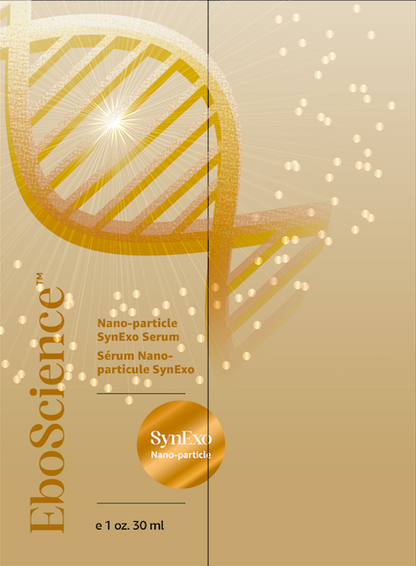 EboScience Anti-Aging Nano-particle SynExo Serum 30ml | Collagen-Boosting Peptide & Mini Hyaluronic Acid for Deep Wrinkle Repair, Firming & Hydrating Antioxidant Skincare Sensitive Skin Recovery