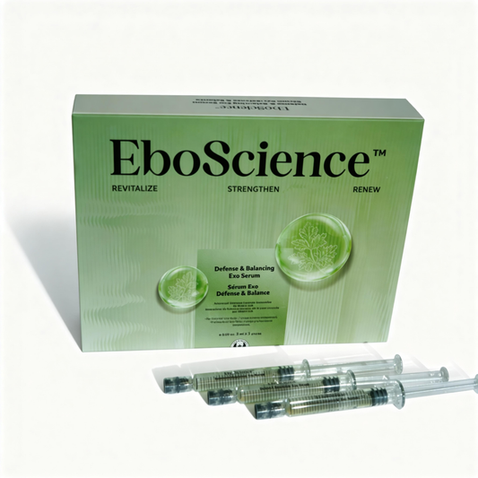 EboScience Defense Exo Serum with Mugwort Exosomes for Sensitive Skin – 3x3ml