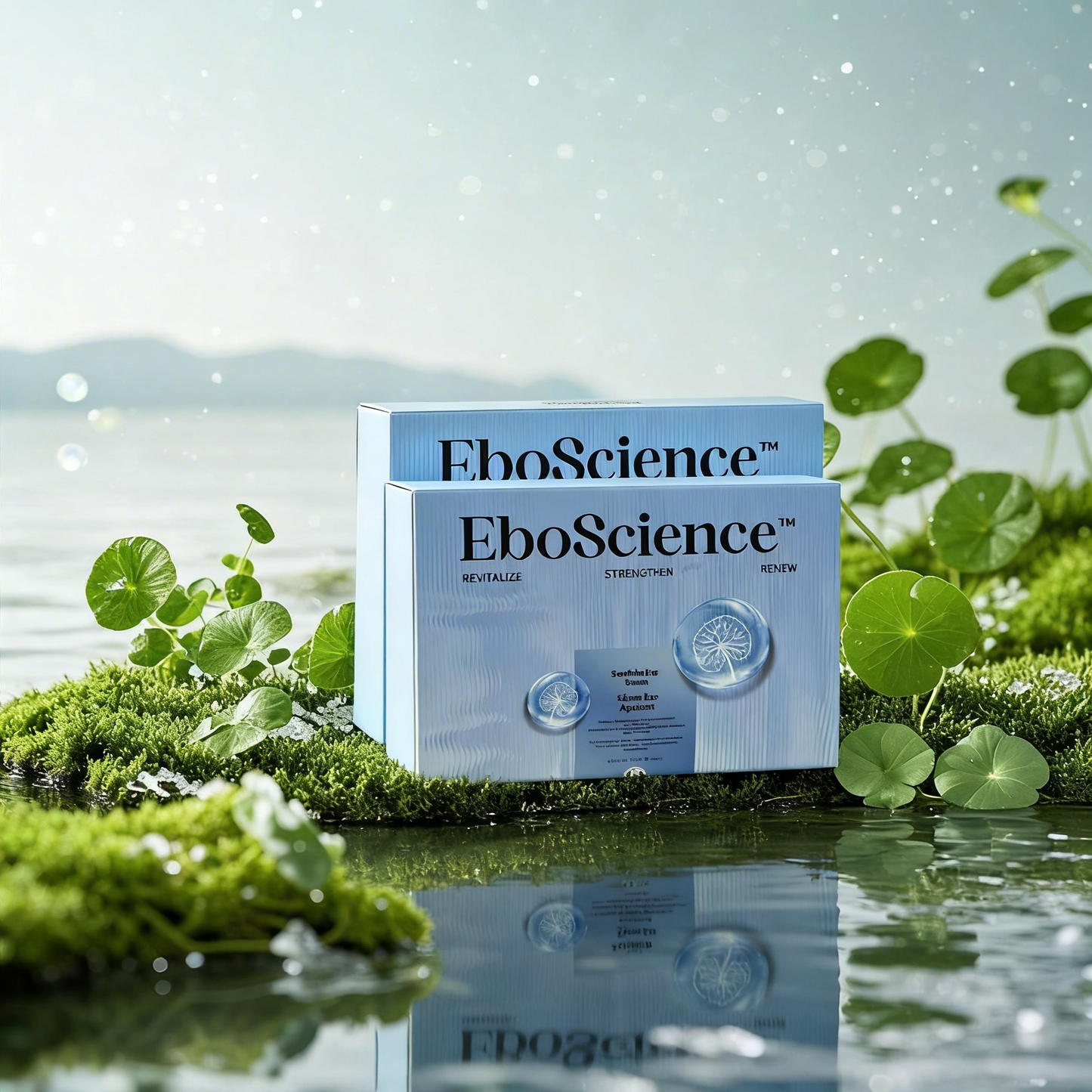 EboScience Soothing Exo Serum - Botanical Exosome for Post-Procedure & At-Home Sensitive Skin Recovery - 3x3ml