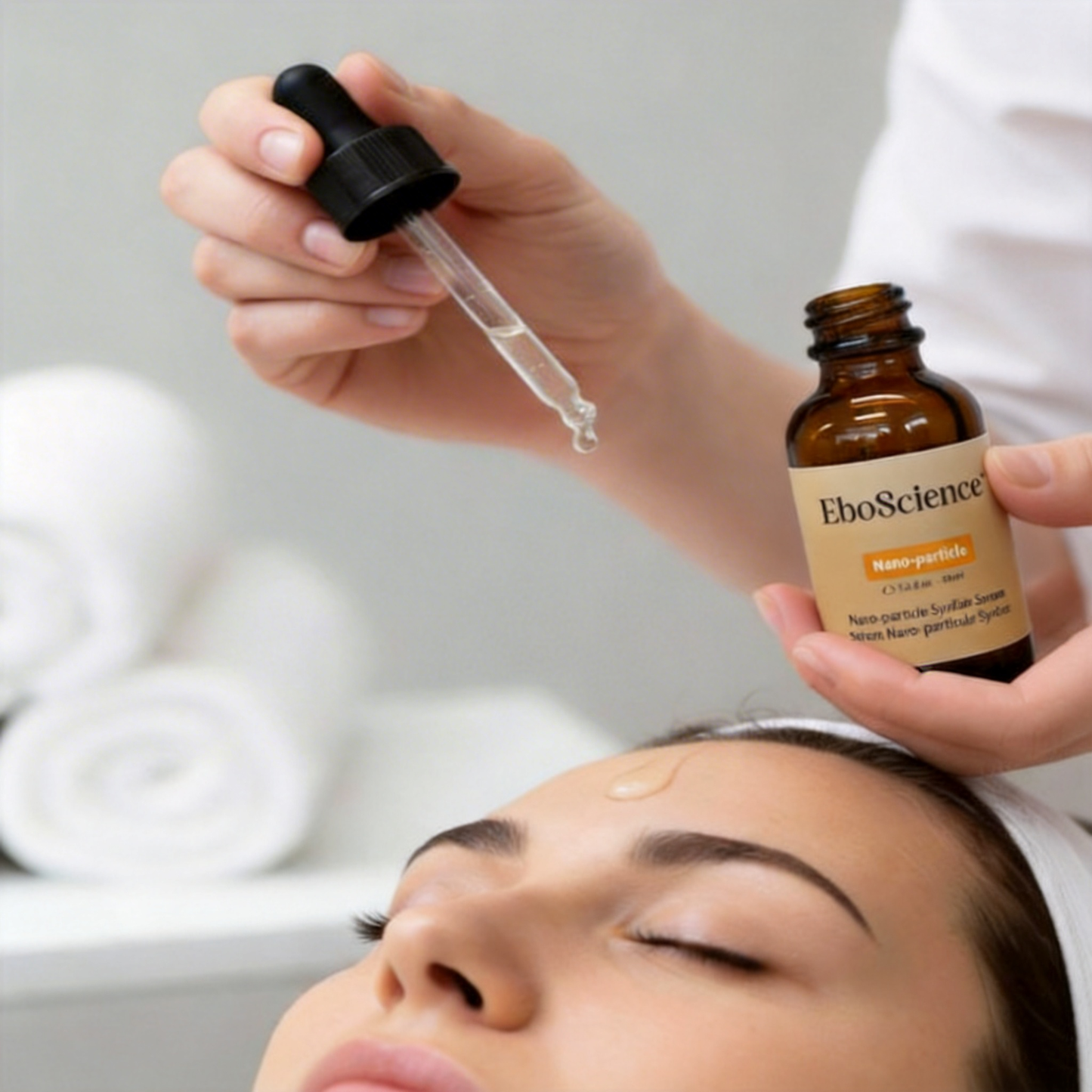 EboScience Anti-Aging Nano-particle SynExo Serum 30ml | Collagen-Boosting Peptide & Mini Hyaluronic Acid for Deep Wrinkle Repair, Firming & Hydrating Antioxidant Skincare Sensitive Skin Recovery